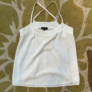 Gorgeous Jessica Simpson white ivory camisole